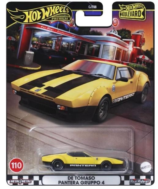 2024 Hot Wheels Boulevard 110 De Tomaso Pantera Gruppo 4