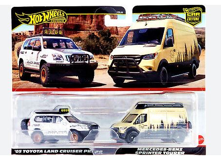 2024 Hot Wheels Target Land Cruiser Sprinter 2 Pack