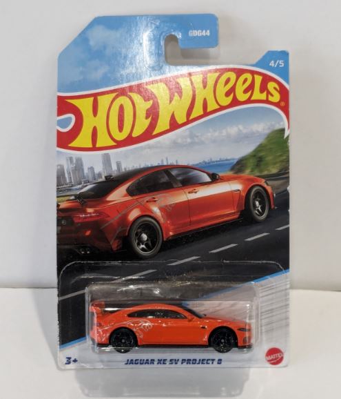 2022 Hot Wheels Fast Sedans Jaguar XE SV Project 8