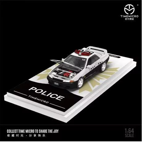 Time Micro Nissan GTR R33 Police Version