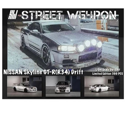 Street Warrior Nissan Skyline GTR R34 Drift