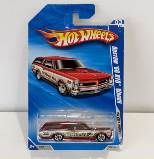 2010 Hot Wheels Custom 66 GTO Wagon