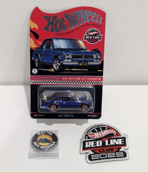 2022 Hot Wheels RLC Exclusive 1972 Nissan Skyline H/T 2000GT-R