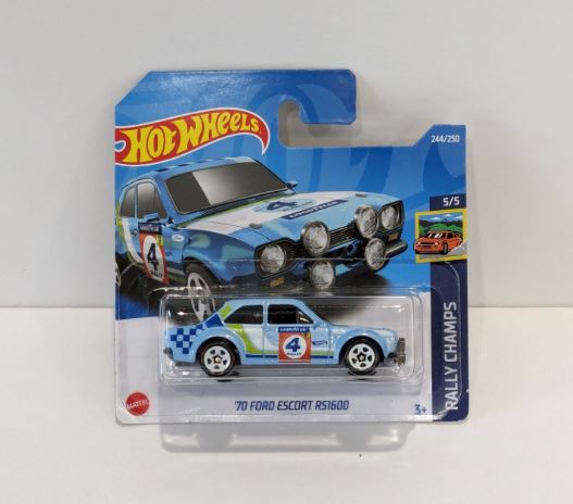 2022 Hot Wheels Rally Champs 70 Ford Escort RS1600