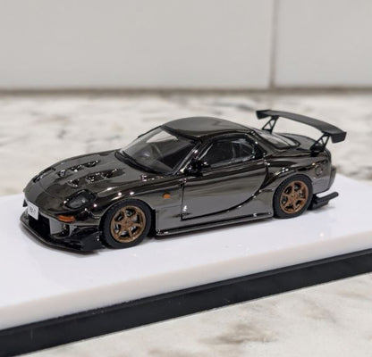 My Model Collect RE Amemiya Mazda RX7 FD3S Chrome Grey