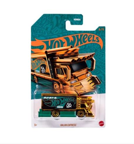 2024 Hot Wheels 56th Anniversary Pearl & Chrome Series 1 Raijin Express