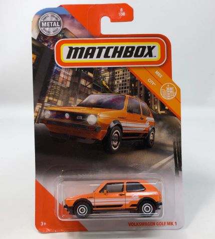 2022 Matchbox Retro Series 1976 Volkswagen Golf GTI MK1