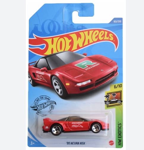 2018 Hot Wheels HW Exotics 90 Acura NSX