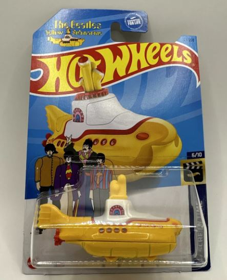 2023 Hot Wheels HW Screen Time The Beatles Yellow Submarine