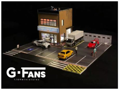 G Fans 1:64 Scale Corner Hobby Shop Diorama