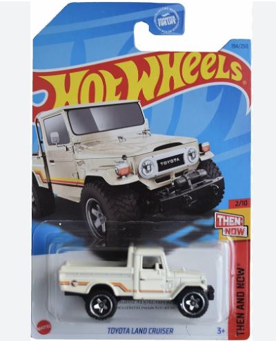 2022 Hot Wheels Then and Now Toyota Land Cruiser