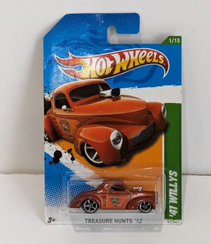 2012 Hot Wheels Treasure Hunts '41 Willys