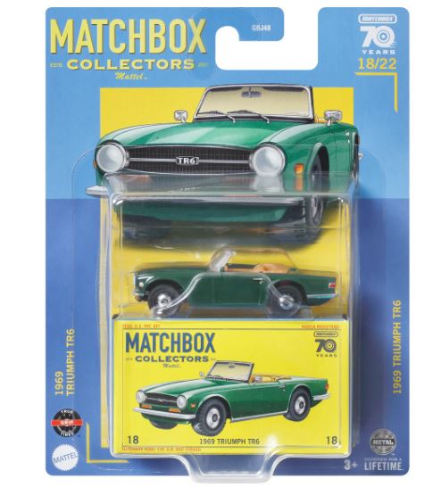 2023 Matchbox Collectors 1969 Triumph TR6