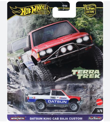 2024 Hot Wheels Terra Trek Datsun King Cab Baja Custom