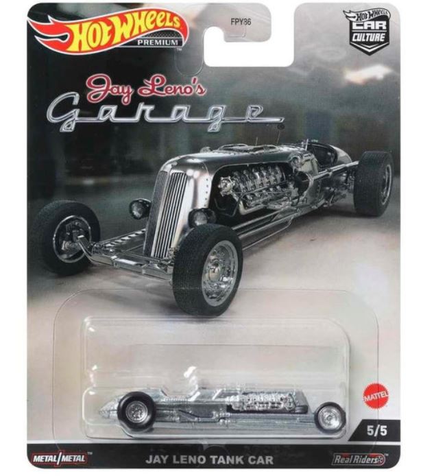 2022 Hot Wheels Jay Leno's Garage Tank Car