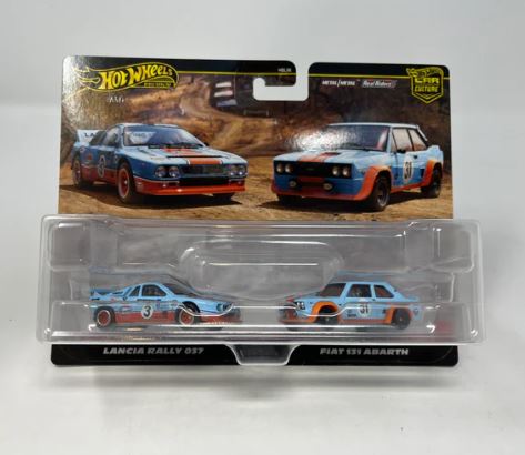 2024 Hot Wheels Target Gulf Racing Italian Rally Car 2 Pack