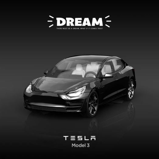 Time Micro Tesla Model 3