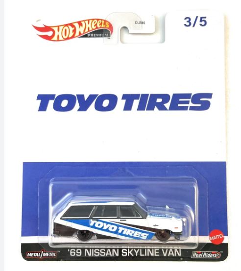 2023 Hot Wheels Speed Graphics Toyo Tires 69 Nissan Skyline Van