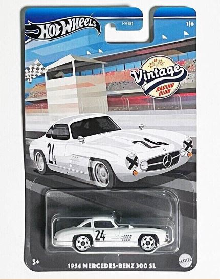 2024 Hot Wheels Vintage Racing Club 1954 Mercedes Benz 300SL