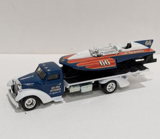 Loose - Hot Wheels Premium Team Transport Speed Wayz with Hi Po Hydro