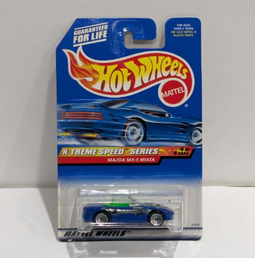 1999 Hot Wheels X-Treme Speed Series Mazda MX-5 Miata