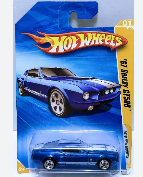 2010 Hot Wheels New Models 67 Shelby GT500