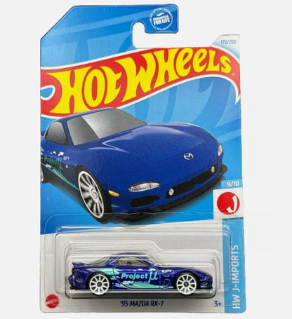 2024 Hot Wheels HW J Imports 95 Mazda RX7