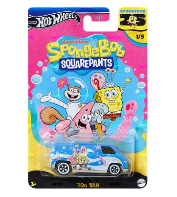 2024 Hot Wheels Spongebob Squarepants 25th Anniversary 70s Van