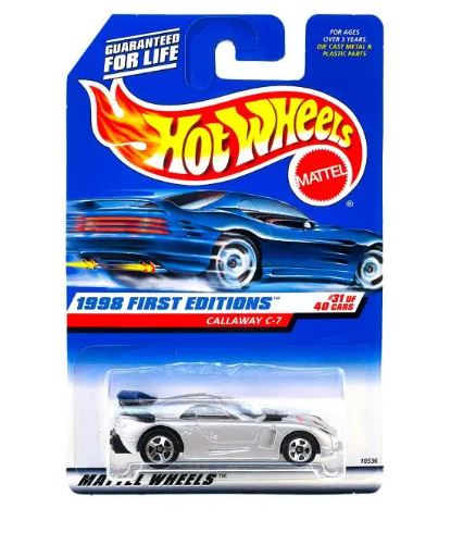 1998 Hot Wheels First Editions Callaway C7