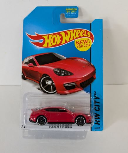 2014 Hot Wheels HW City Porsche Panamera