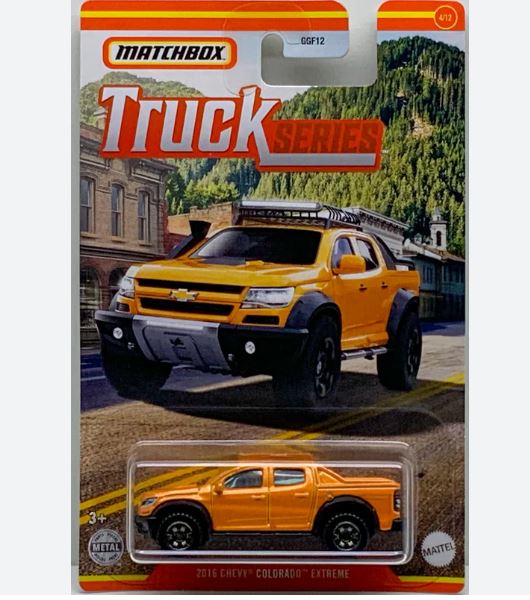 2021 Matchbox Truck Series 2016 Chevy Colorado Extreme