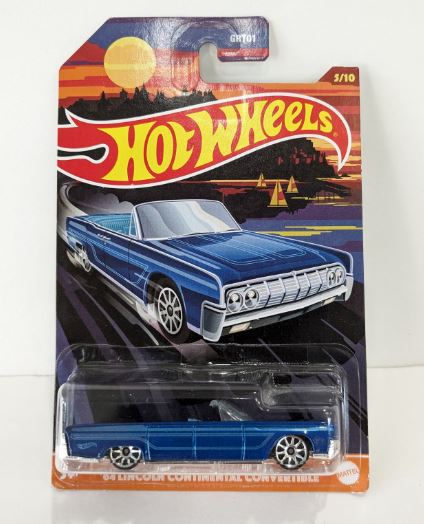 2021 Hot Wheels Convertibles Series 64 Lincoln Continental Convertible