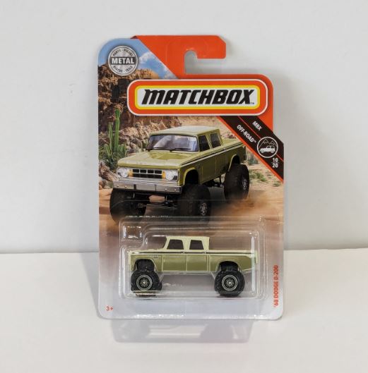 2020 Matchbox MBX Off Road 68 Dodge D200