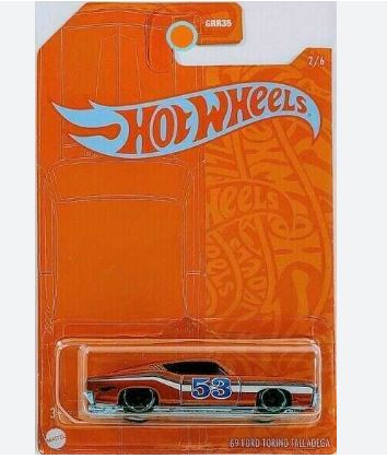 2021 Hot Wheels 53rd Anniversary 69 Ford Torino Talladega