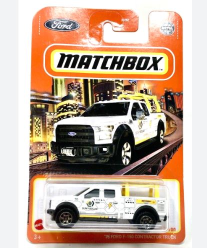 2021 Matchbox 15 Ford F150 Contractor Truck