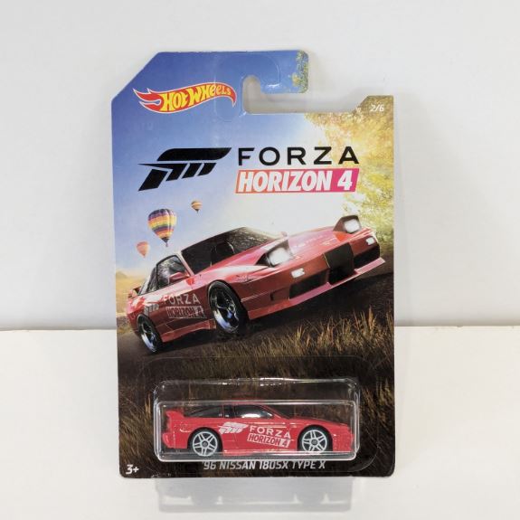 2019 Hot Wheels Forza Horizon 4 96 Nissan 180SX Type X