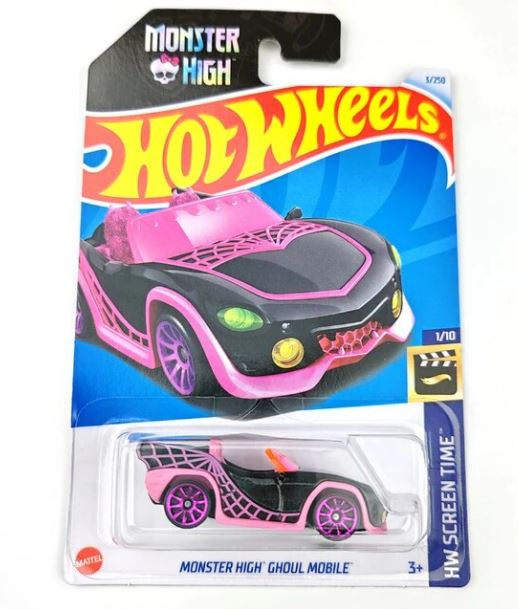 2024 Hot Wheels HW Screen Time Monster High Ghoul Mobile