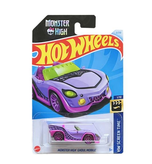 2024 Hot Wheels HW Screen Time Monster High Ghoul Mobile