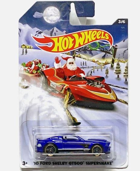 2016 Hot Wheels Holiday Hot Rods 10 Ford Shelby GT500 Supersnake