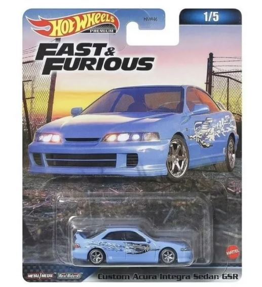 2023 Hot Wheels Fast & Furious Custom Acura Integra Sedan GSR