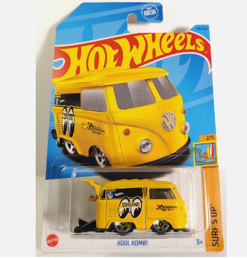 2023 Hot Wheels Surf's Up Kool Kombi - Yellow