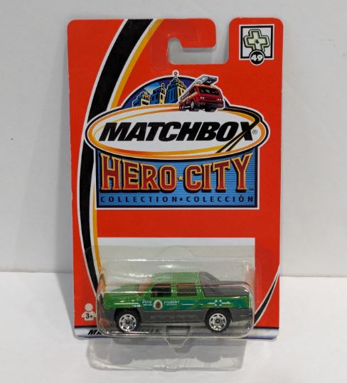 2003 Matchbox Hero City Chevrolet Avalanche