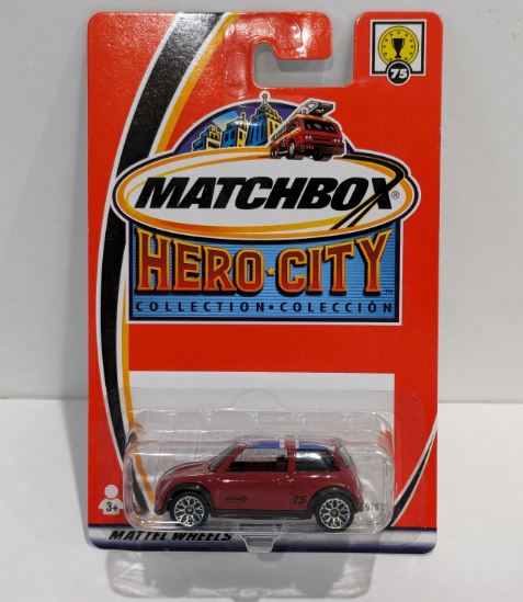 2003 Matchbox Hero City Mini Cooper S