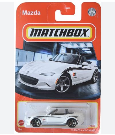 2022 Matchbox 15 Mazda MX5 Miata