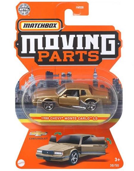 2022 Matchbox Moving Parts 1988 Chevy Monte Carlo LS