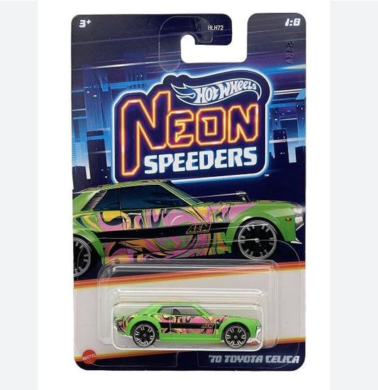 2024 Hot Wheels Neon Speeders 70 Toyota Celica