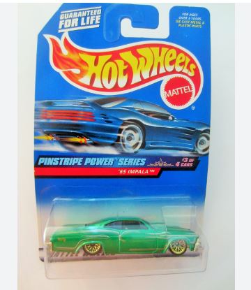 1999 Hot Wheels Pinstripe Power Series 65 Impala