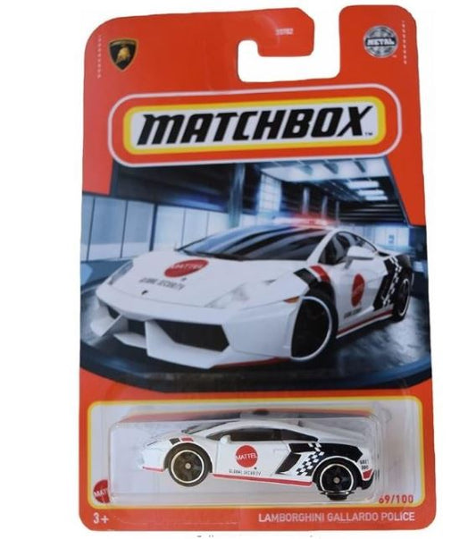 2022 Matchbox Lamborghini Gallardo Police