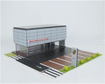 G Fans Lighted Porsche Dealership Diorama