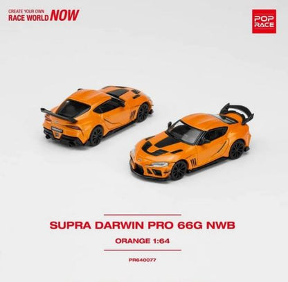 Pop Race DarwinPro 66G WBK Supra A90